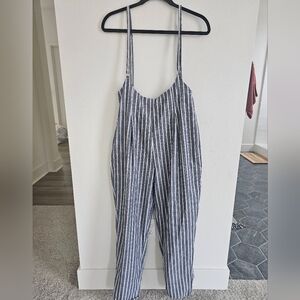 Striped Jumpsuit